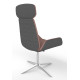 Reflect Lounge Chair With 4 Star Base And Gas Lift